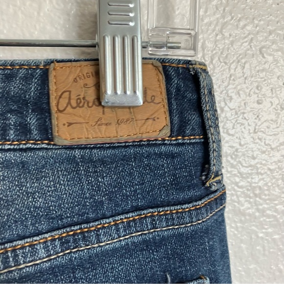 Aeropostale NWT Baylor Low Rise Skinny Crop - 4 - Picture 9 of 13